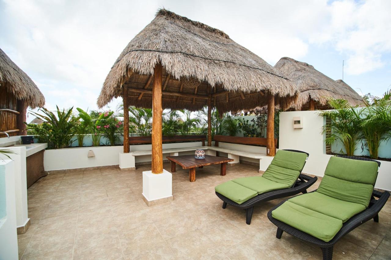 Апартаменты Ph Gatsby - Rooftop & Bbq & Jacuzzi & Beach Club Тулум Экстерьер фото