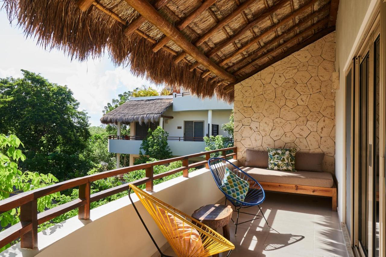 Апартаменты Ph Gatsby - Rooftop & Bbq & Jacuzzi & Beach Club Тулум Экстерьер фото