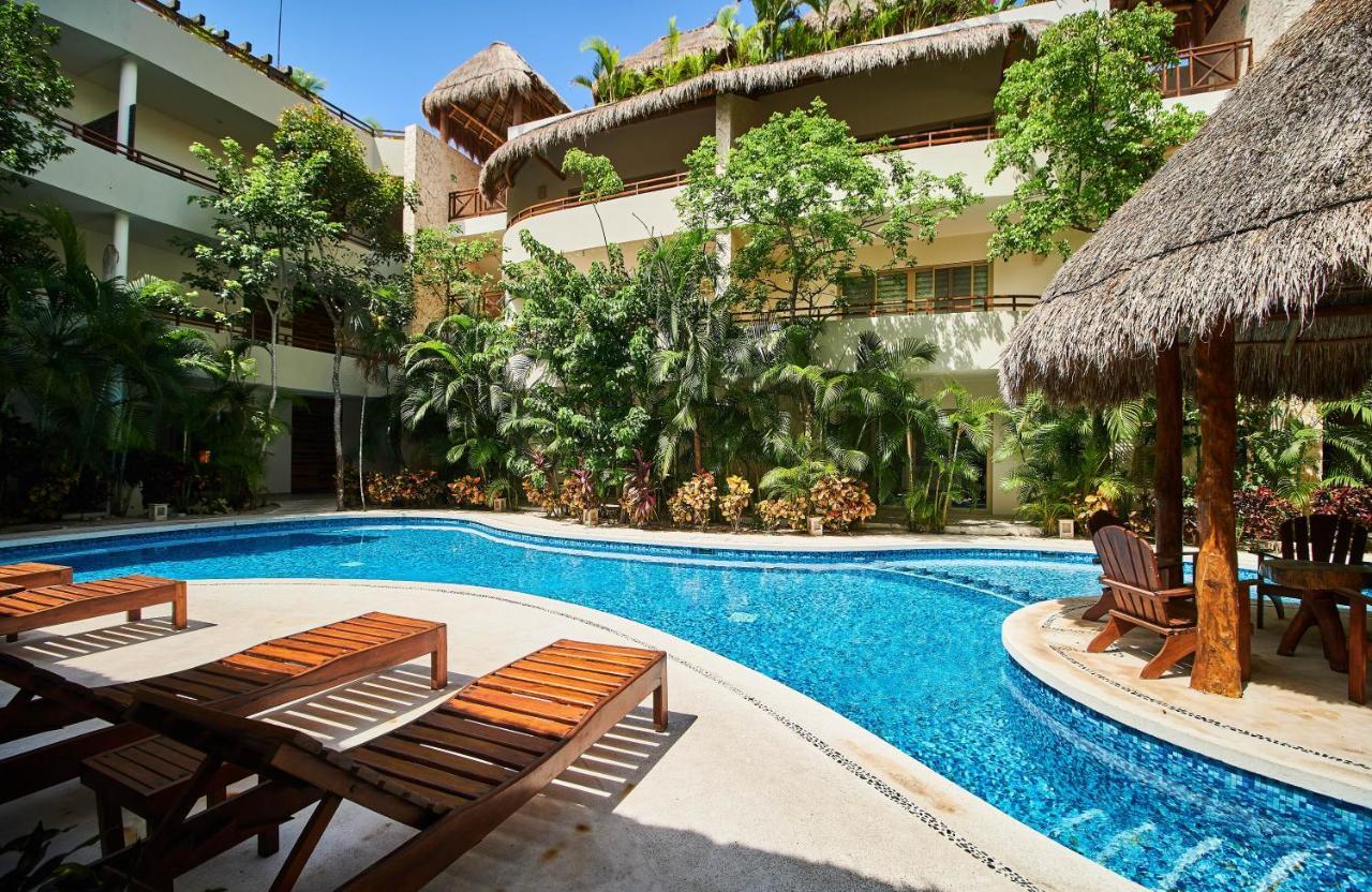 Апартаменты Ph Gatsby - Rooftop & Bbq & Jacuzzi & Beach Club Тулум Экстерьер фото